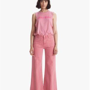 NWT Mother Jeans, 28. Patch Pocket Roller Fray